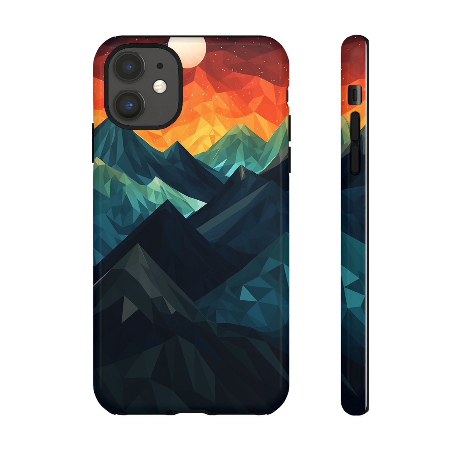 Mountain Abstract Tough Case | Embrace Nature's Beauty with a Durable Phone Case