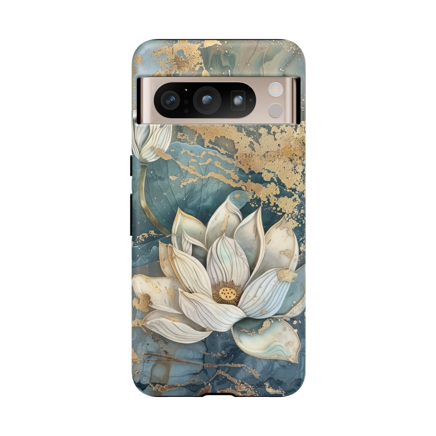 Elegant gold floral case for iPhone 14 Pro Max