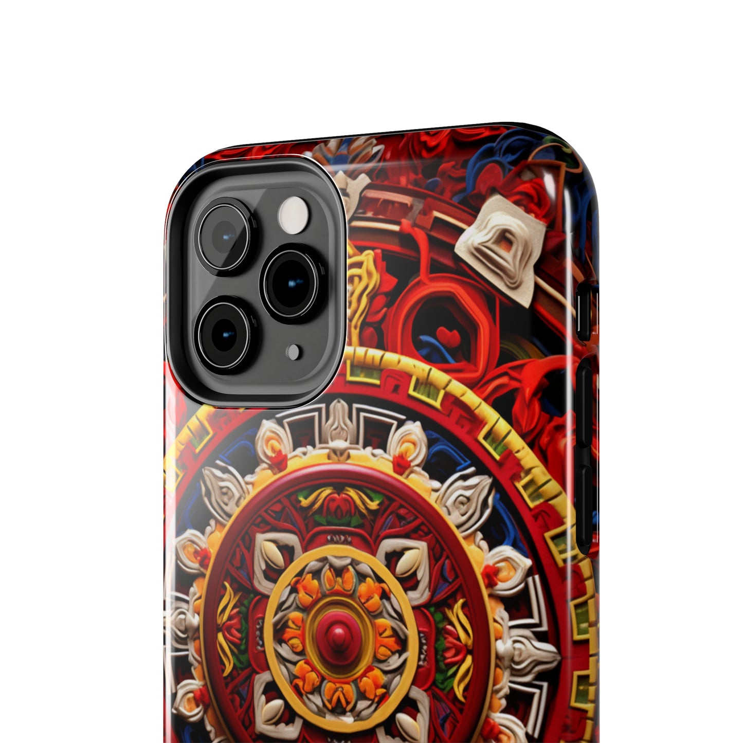 Mystical Visions: Psychedelic Tibet Mandala | Buddhist iPhone Case