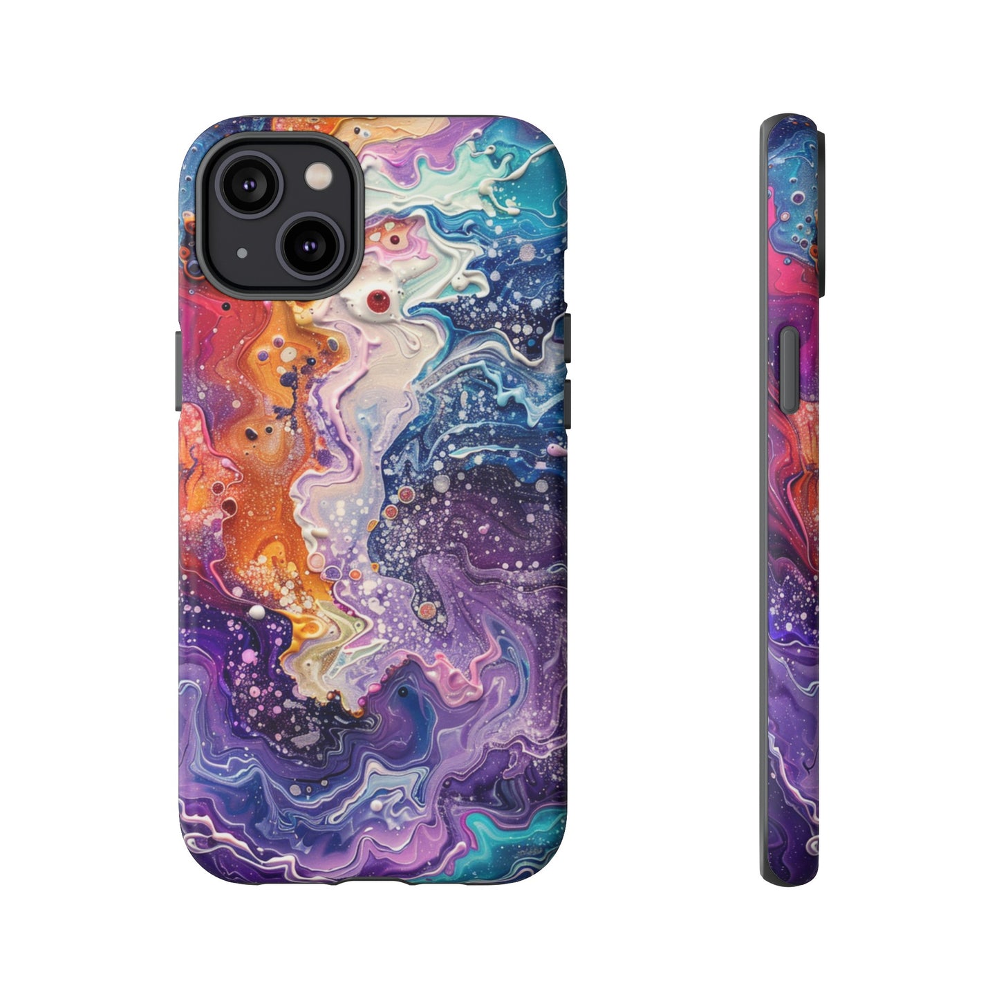 Trippy Psychedelic Color Waves Phone Case