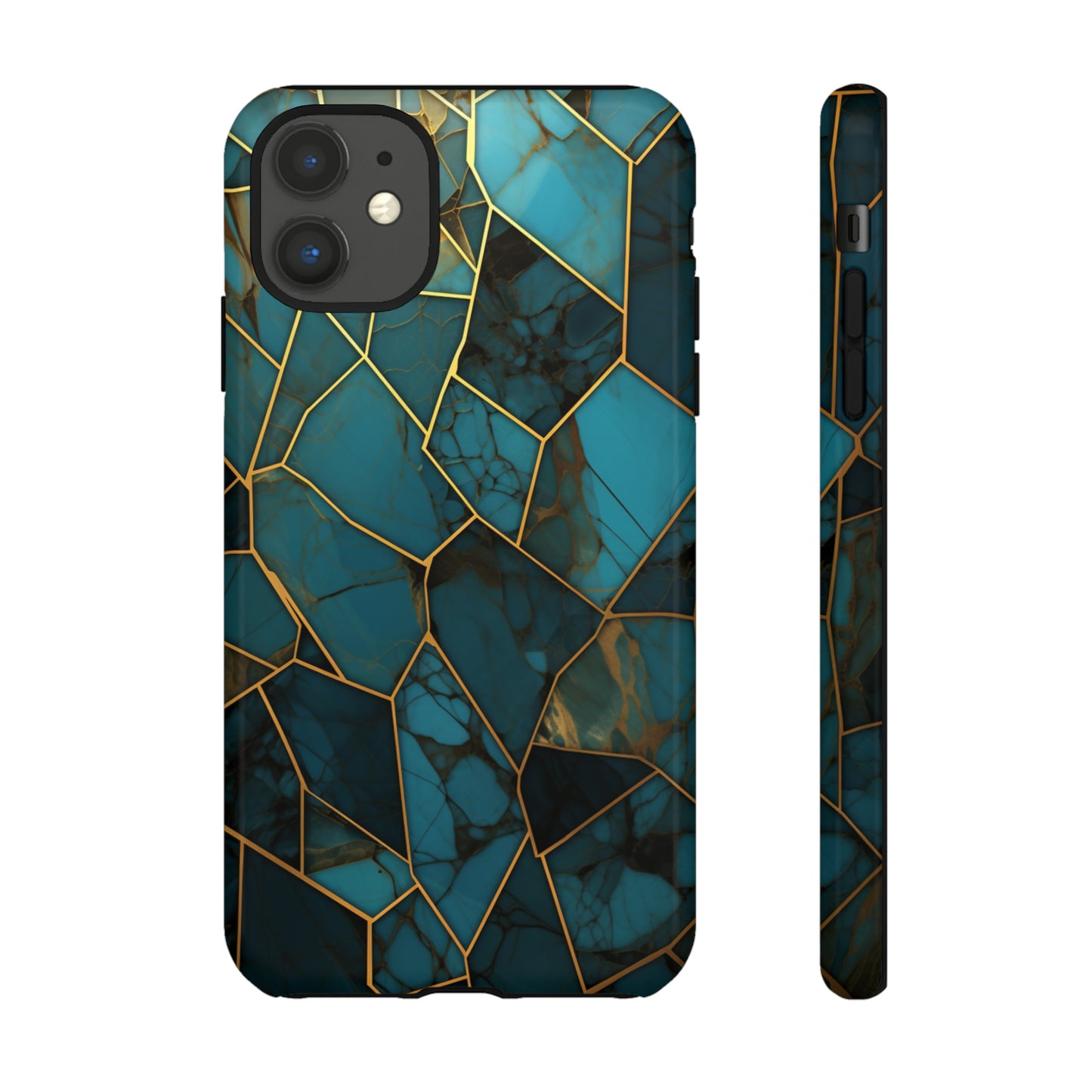 Abstract Mosaic Phone Case for iPhone 15, 14, Pro Max, 13, 12 & Samsung Galaxy S23, S22, S21, Google Pixel 7