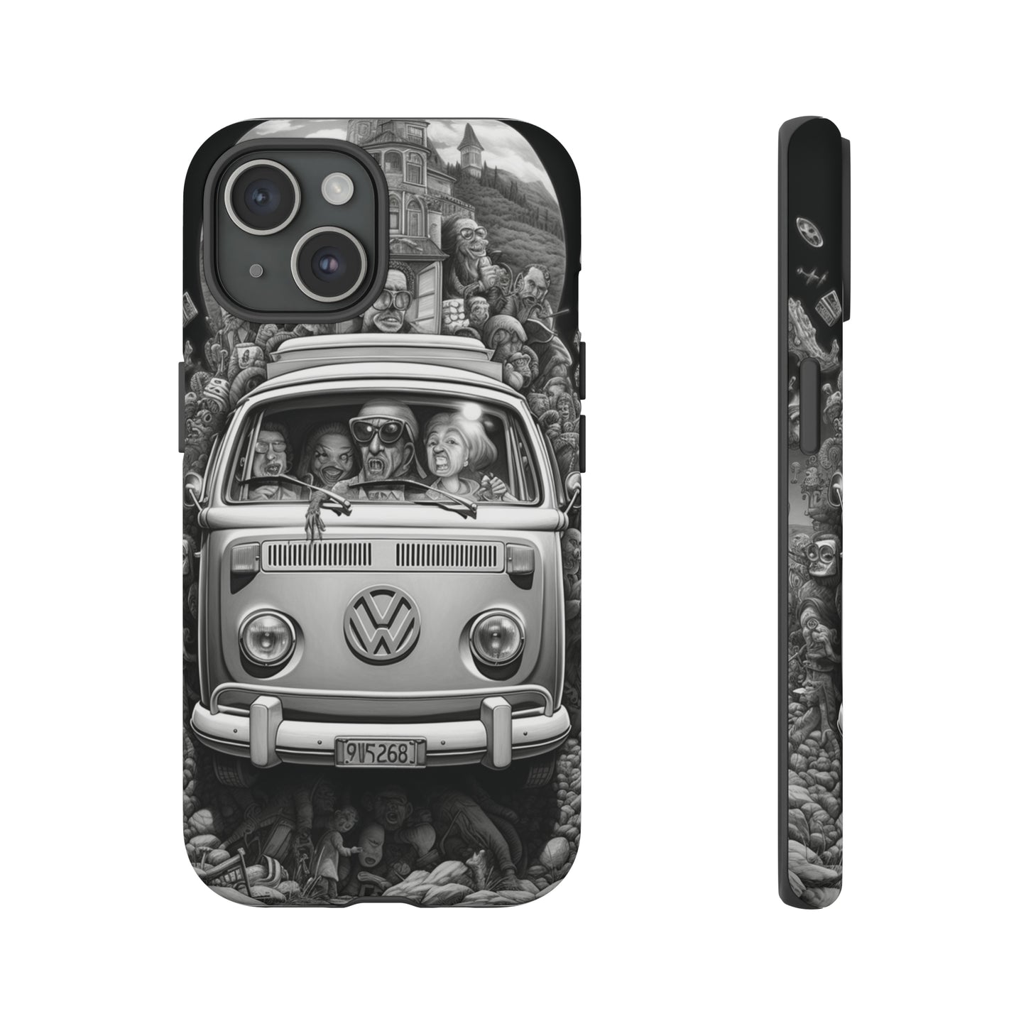 Vintage VW Camper Van iPhone Case