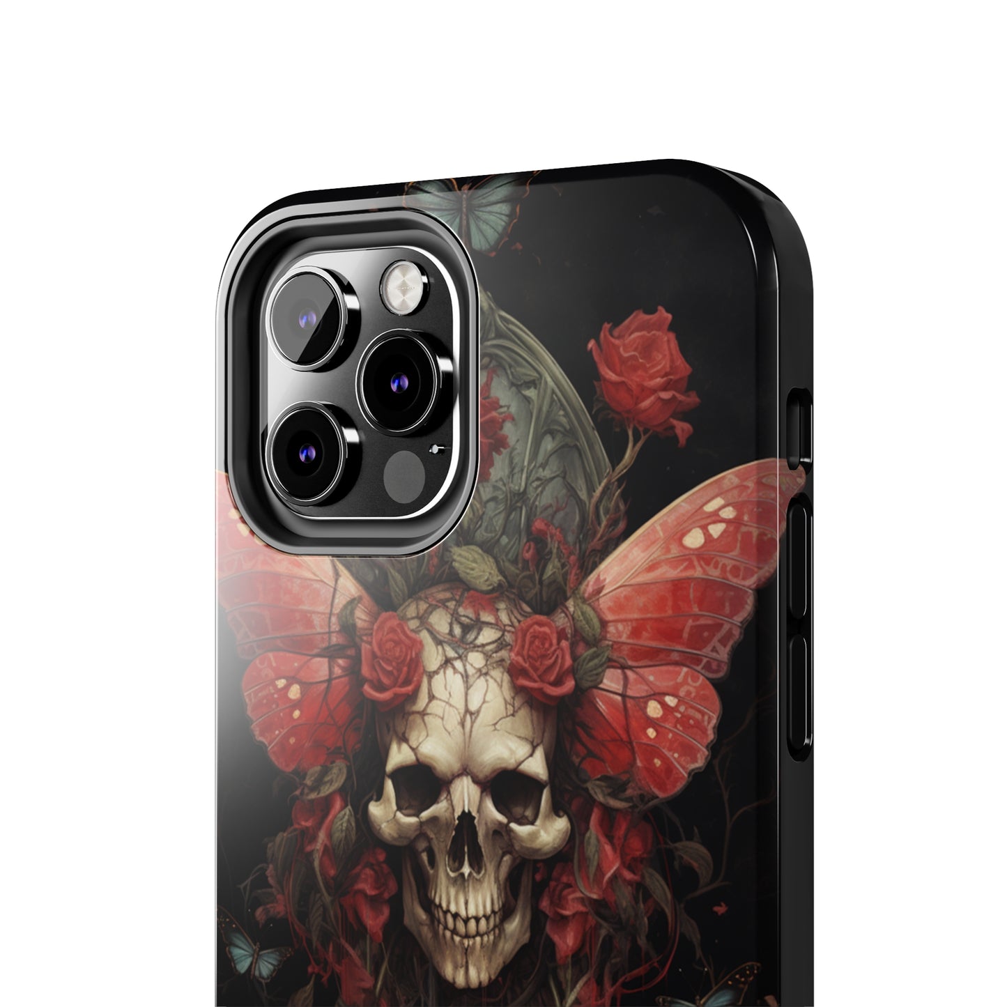 Deadhead Moth Gothic Dark Academia iPhone Case | Embrace Mysterious Elegance