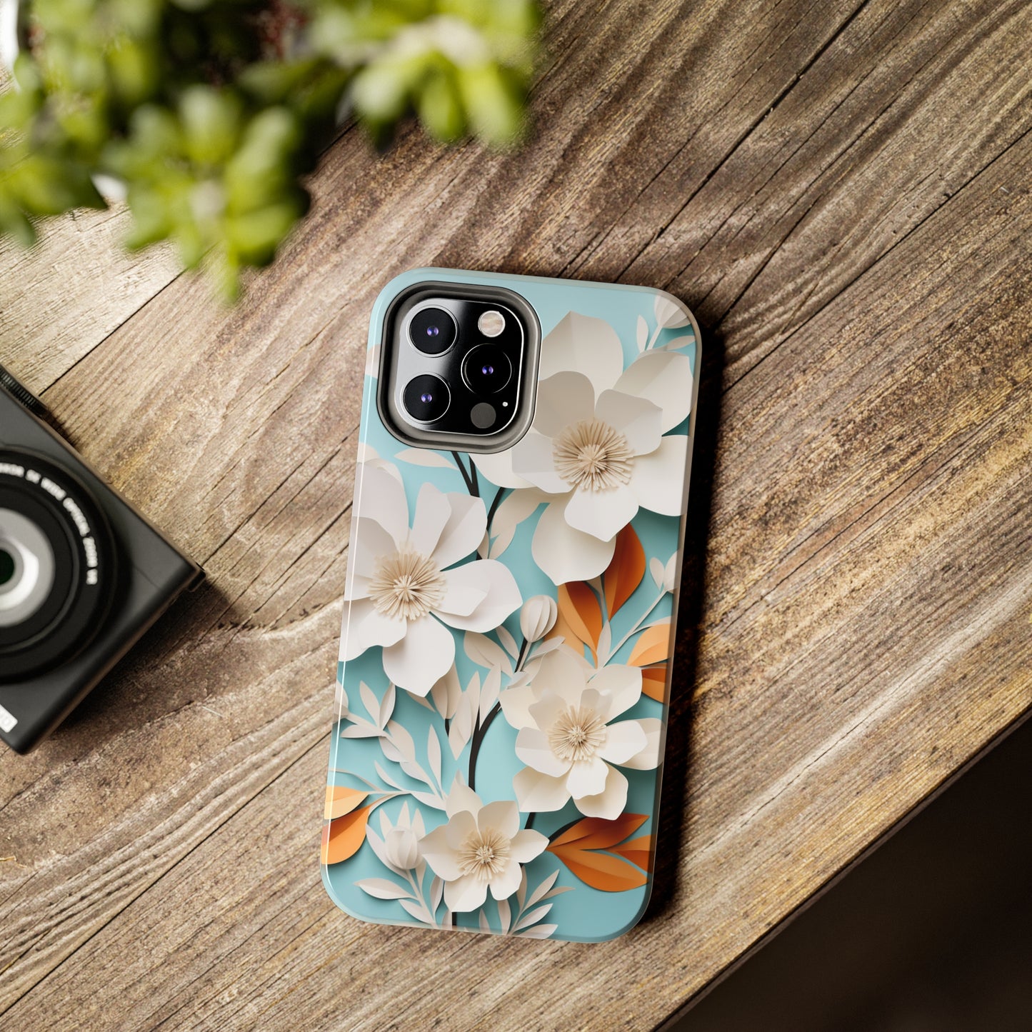 Paper Floral iPhone Case | Delicate Elegance and Nature-Inspired Beauty