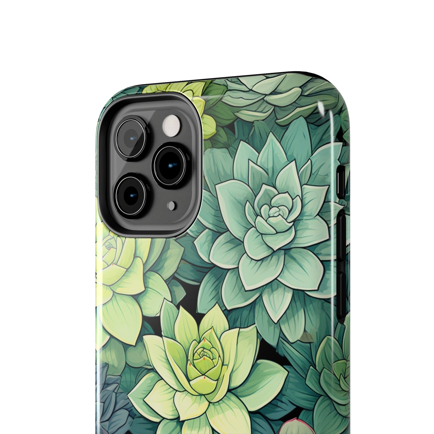 Succulent Desert Cactus Floral iPhone Case | Embrace the Beauty of Arid Elegance