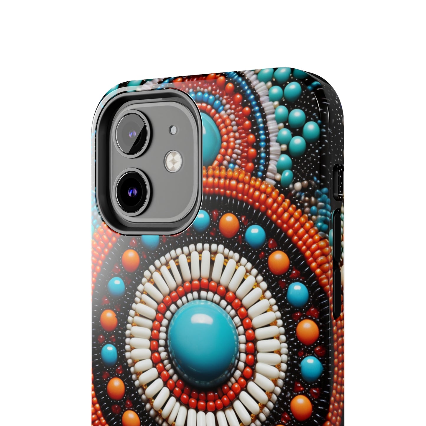 Native American Beadwork iPhone Case | Embrace Traditional Craftsmanship with Artistic Elegance