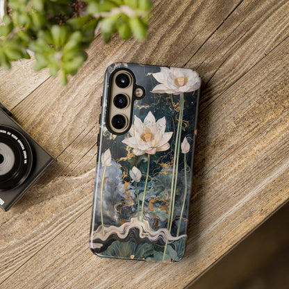 Lotus Floral Zen Art Phone Case