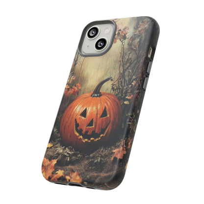 Vintage Style Halloween Jack-o'-Lantern Phone Cover