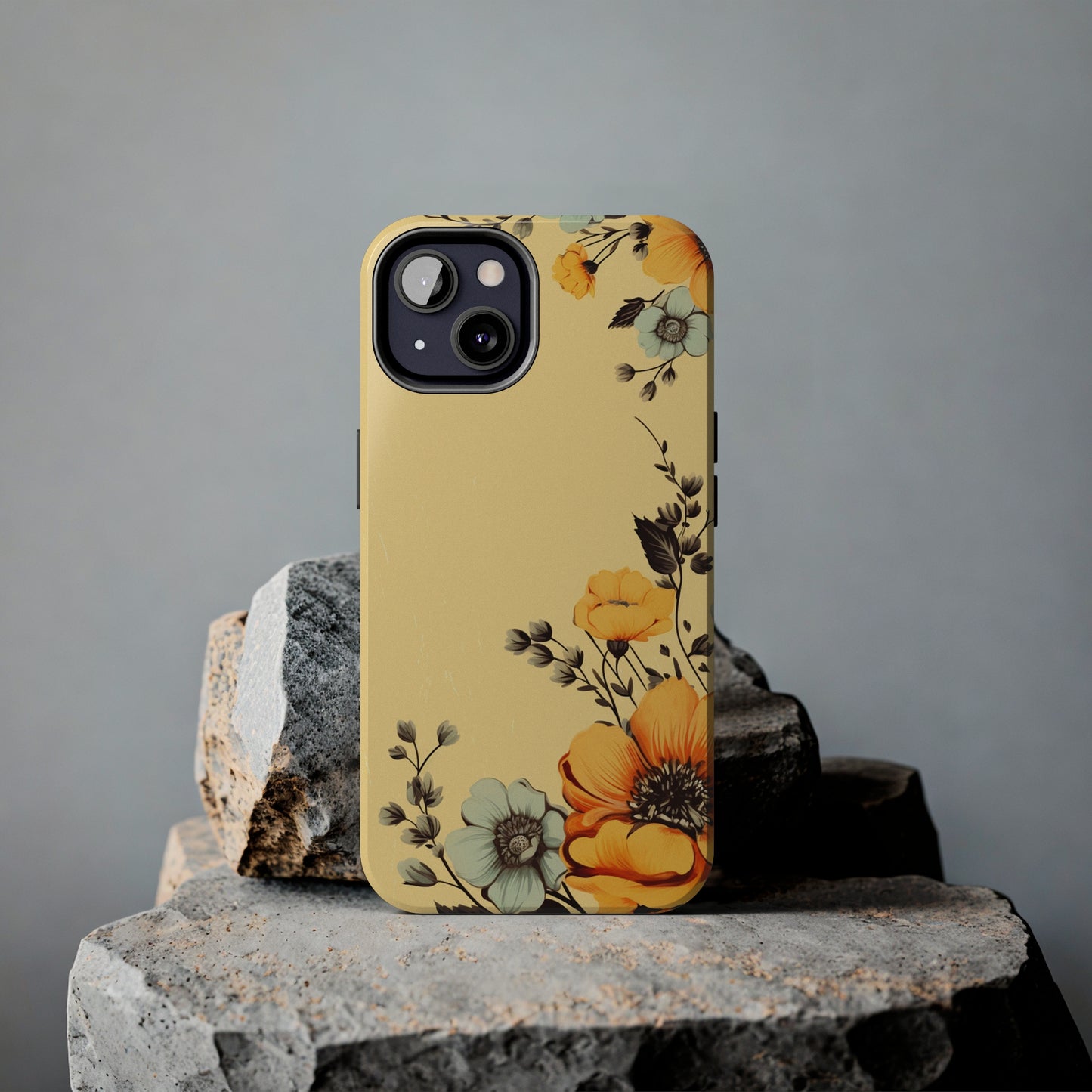 Classic Vintage Floral Case for iPhones – Timeless Elegance & Protection