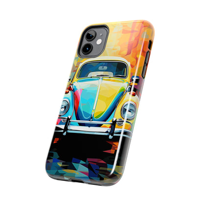 VW Bug Phone Case Retro iPhone Tough Case – Volkswagen beetle iPhone case