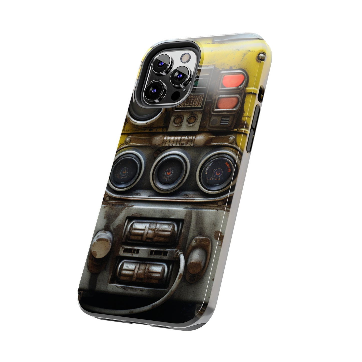 Cyberpunk Fallout Communicator iPhone Case