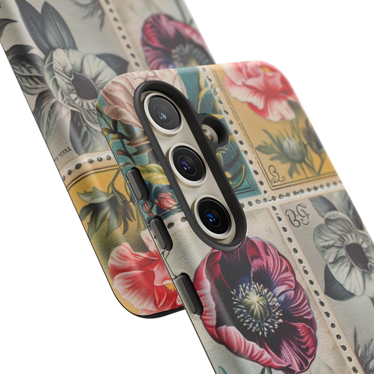 Vintage Floral Stamps Phone Case