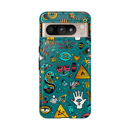 UFOs and Ancient Egypt Talisman Collage Phone Case