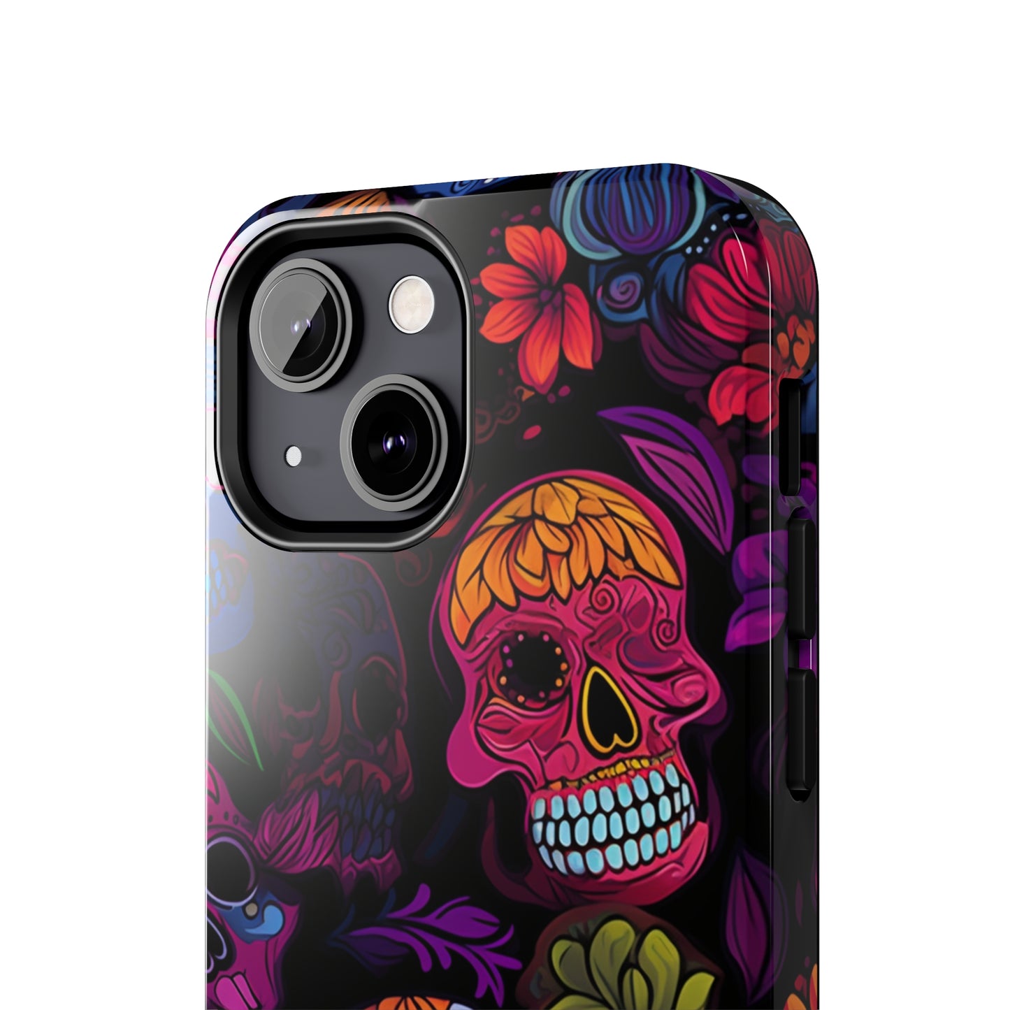 Sugar Skull iPhone Case | Day of the Dead Inspired Design for Halloween