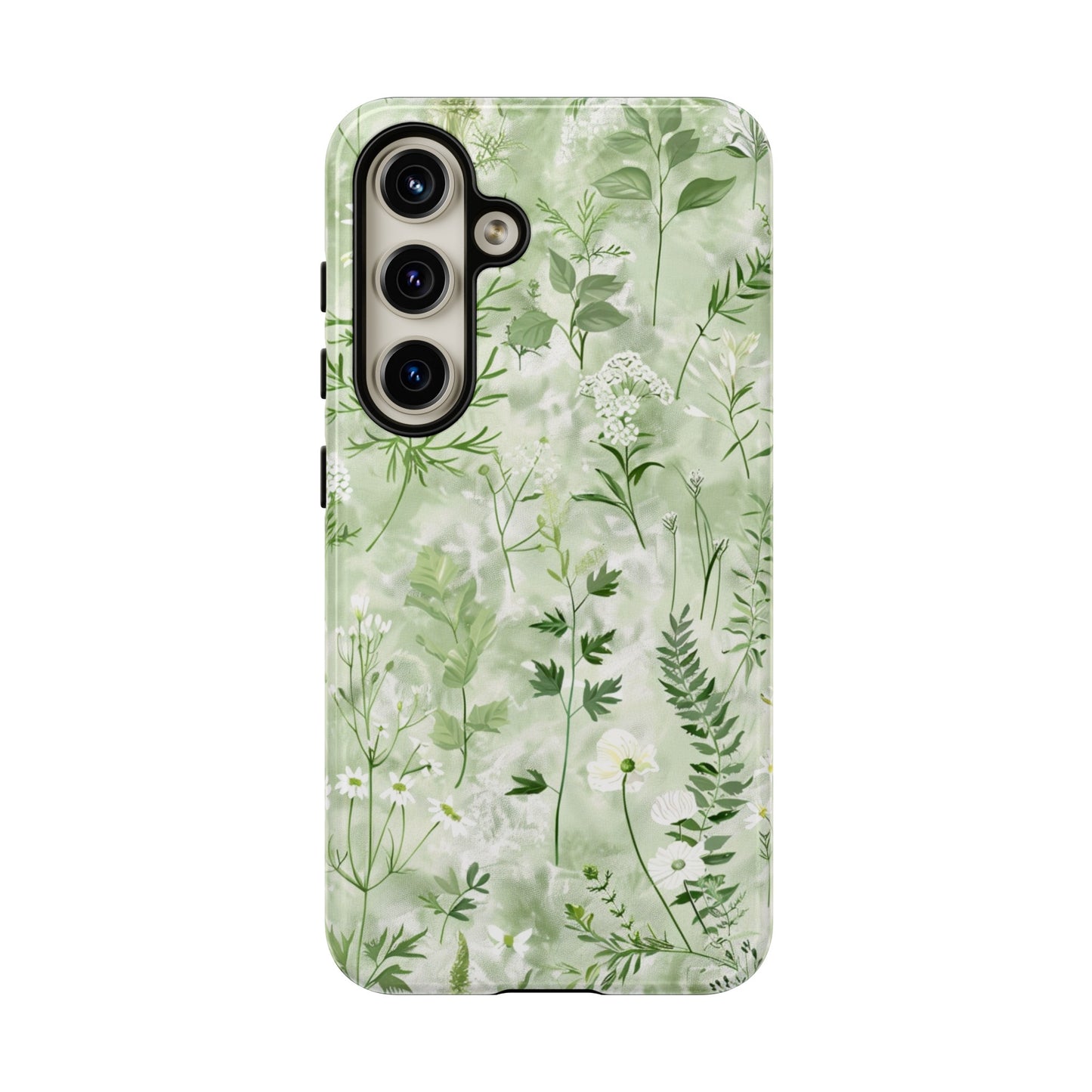 Floral Sage Green Wildflower Phone Case