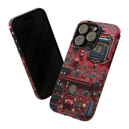 Open Circuit Naked Motherboard Technology Phone Case