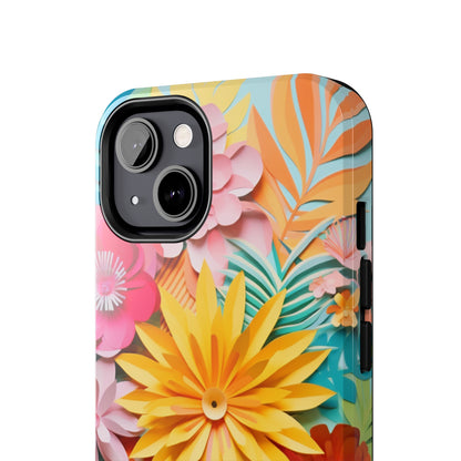 iPhone 12 Pro Max Artistry: Paper Floral Design – Crafted Elegance for iPhone 13 Pro and iPhone XR Enthusiasts