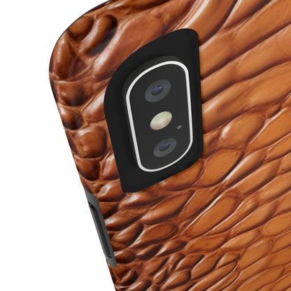 Faux Alligator Skin Textured look and style iPhone Case