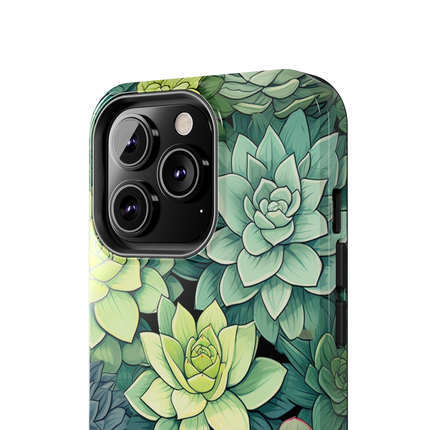 Succulent Desert Cactus Floral iPhone Case | Embrace the Beauty of Arid Elegance