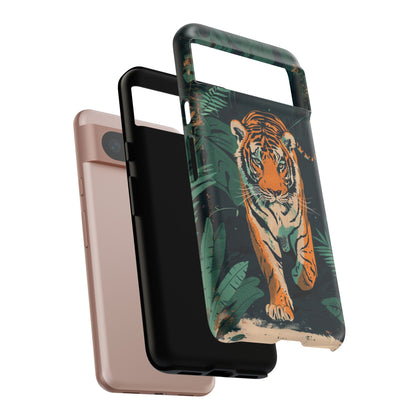 Retro Jungle Tiger Phone Case