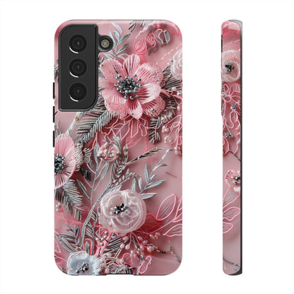 Coquette Aesthetic Floral Art Phone Case