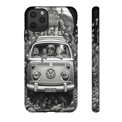 Vintage VW Camper Van iPhone Case