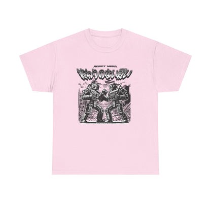 Robot War Vintage Sci Fi T Shirt Retro Japanese Nerd Tee