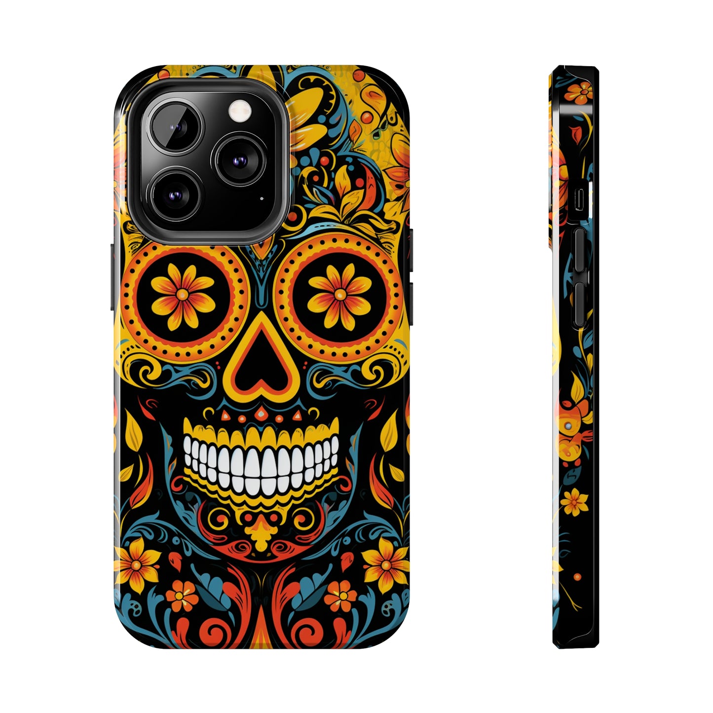 Sugar Skull iPhone Case | Dia de los Muertos Design for Apple iPhone