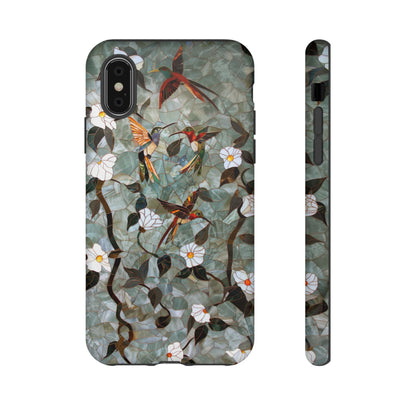 High-quality phone case with stained glass design