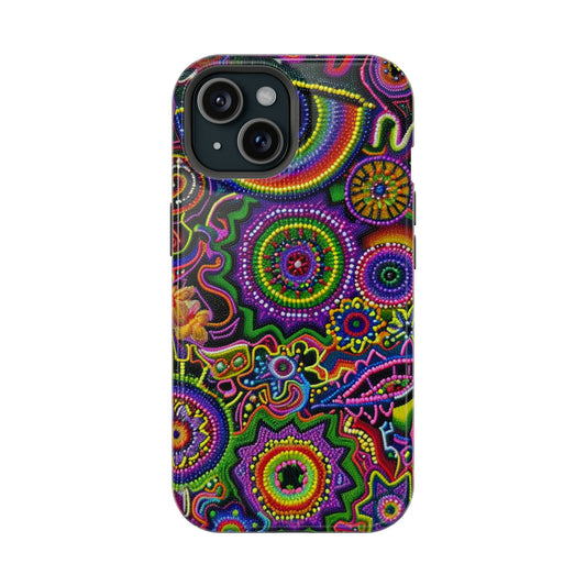 Psychedelic Peyote Button phone cover for iPhone 15