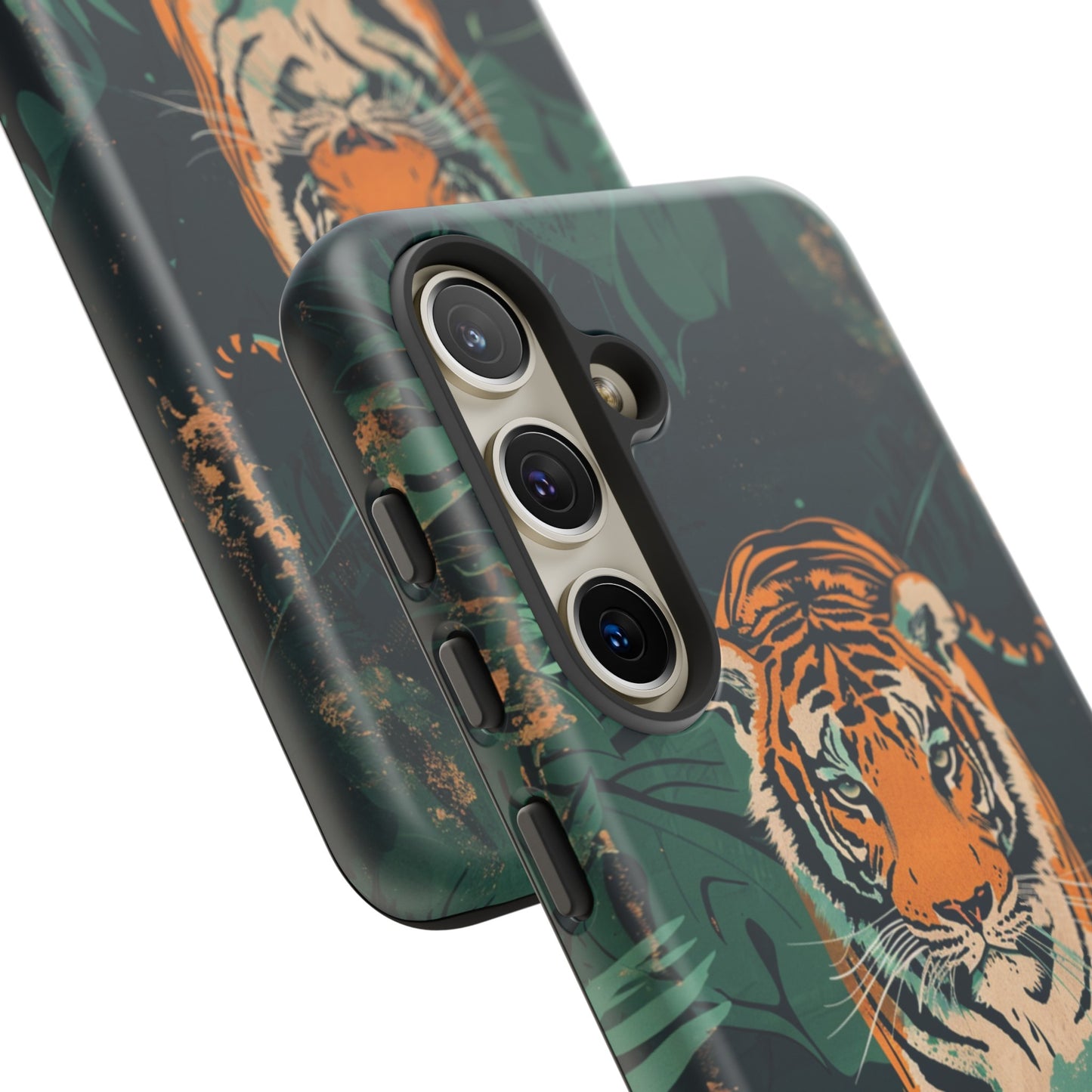 Retro Jungle Tiger Phone Case