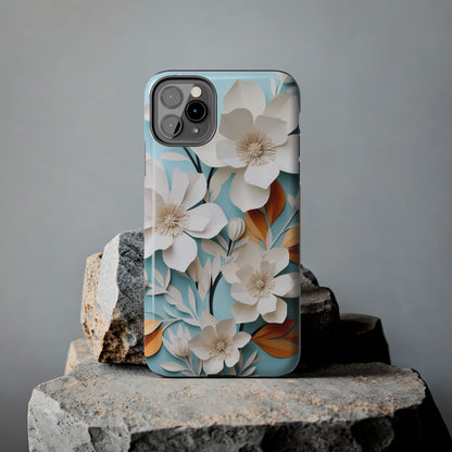 Paper Floral iPhone Case | Delicate Elegance and Nature-Inspired Beauty