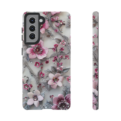 Coquette Aesthetic Floral Art iPhone 12 Case