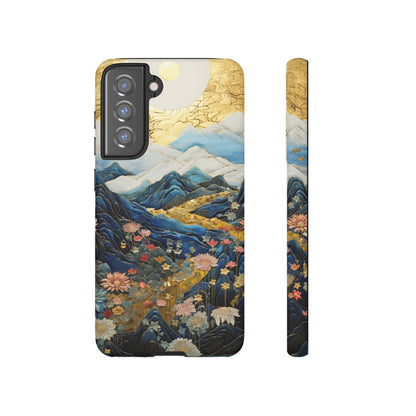 Chiyogami Floral Tough iPhone Case Japanese Boho