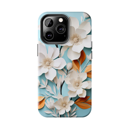 Paper Floral iPhone Case | Delicate Elegance and Nature-Inspired Beauty