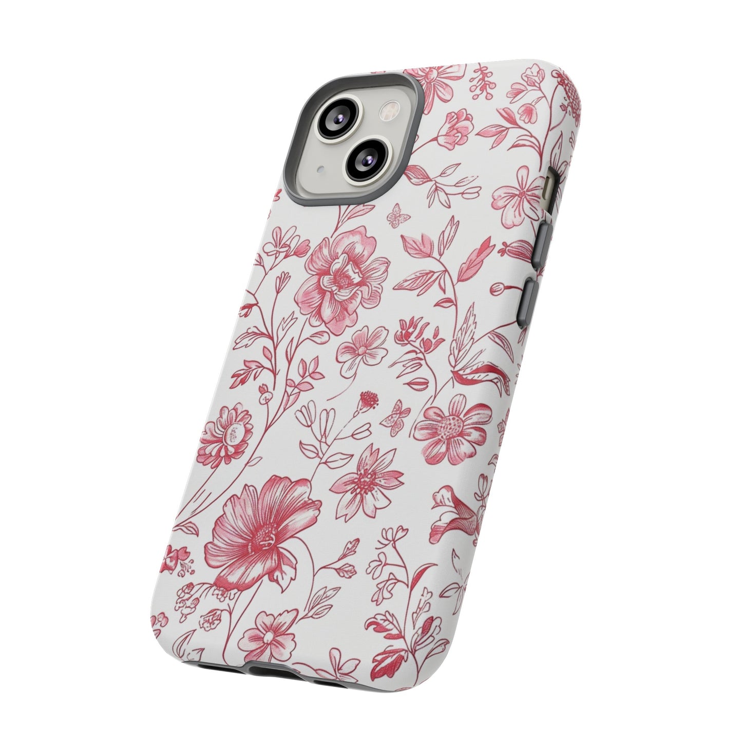 Pink Floral Wildflower Phone Case