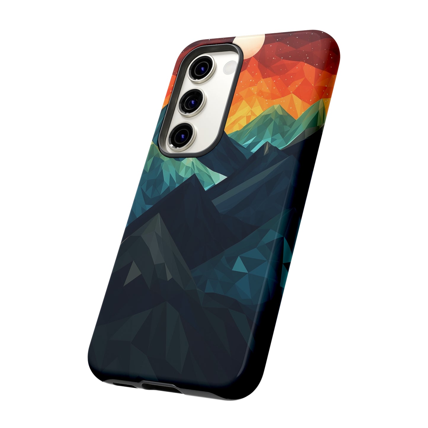 Mountain Abstract Tough Case | Embrace Nature's Beauty with a Durable Phone Case