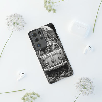 Vintage VW Camper Van iPhone Case