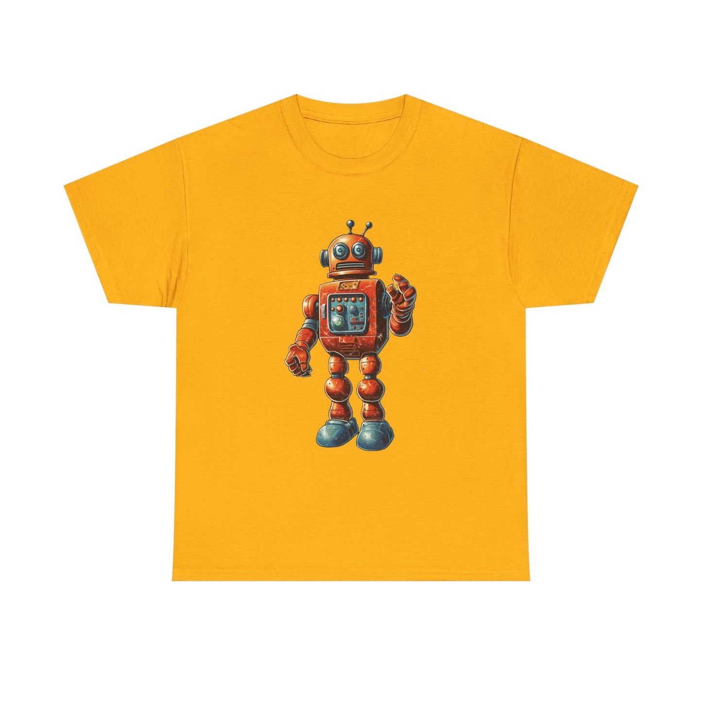 nerd culture robot graphic tee