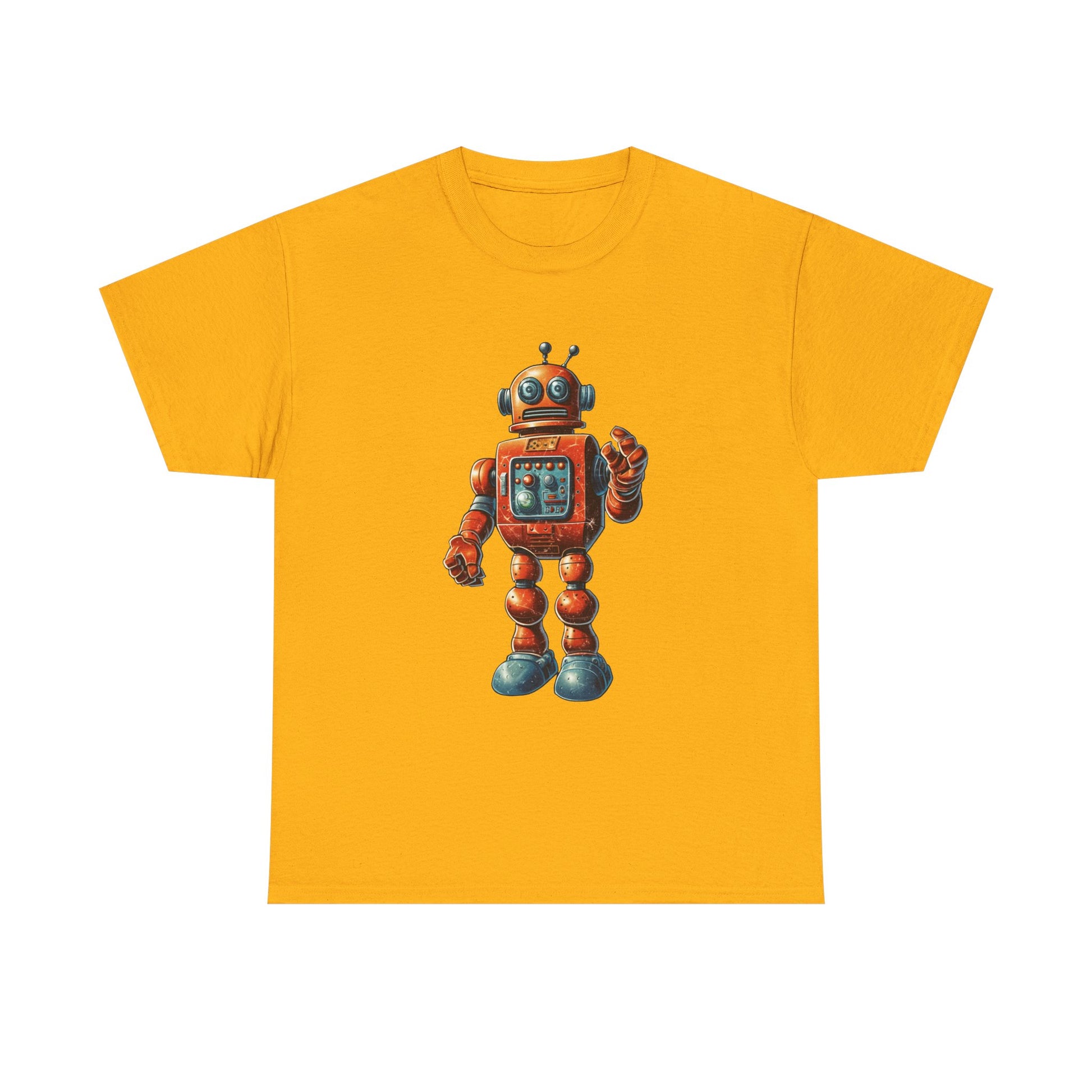 nerd culture robot graphic tee