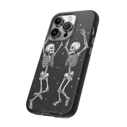 Halloween Dancing Skeletons iPhone Case