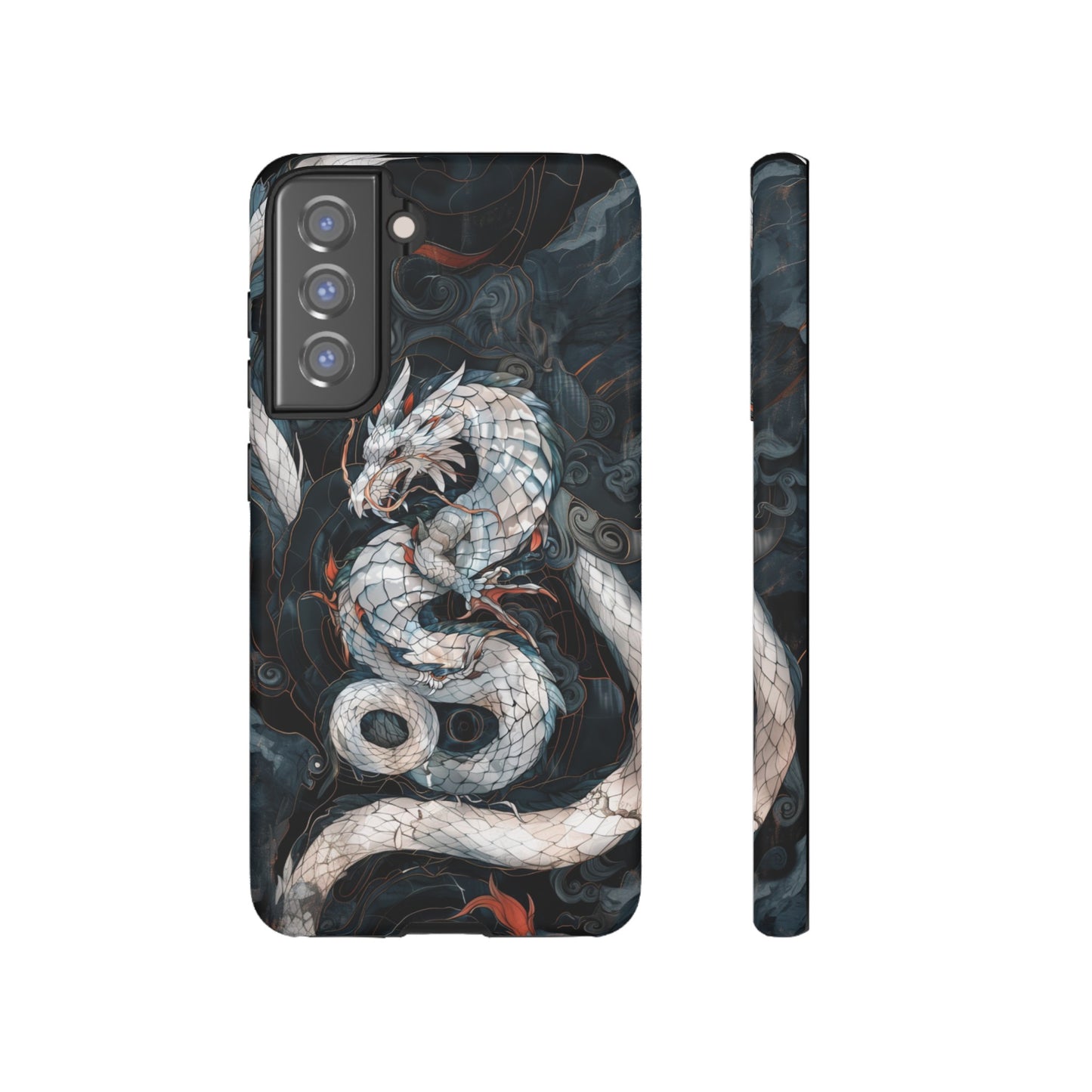 Year of the Dragon Stained Glass Illusion Phone Case