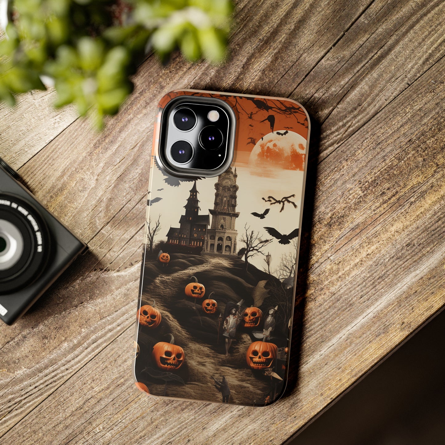 Creepy Halloween iPhone Case | Embrace Spooky Style and Haunting Ambiance