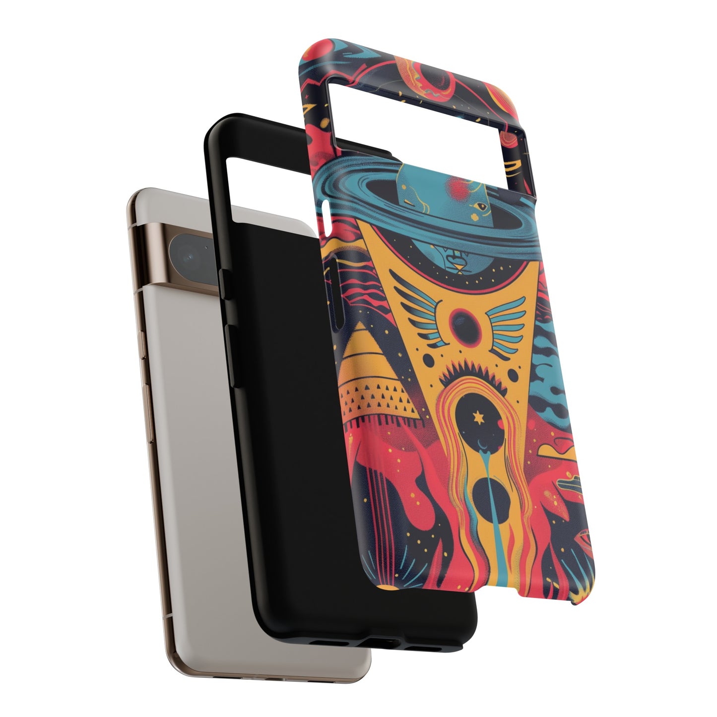 Cosmic Journey Space and Time Phone Case