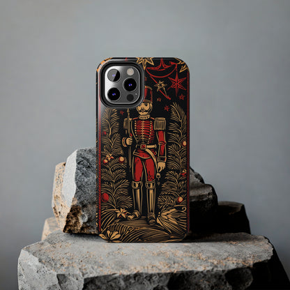 Guardian of Yuletides Past: Vintage Christmas Toy Soldier | Tough iPhone Case