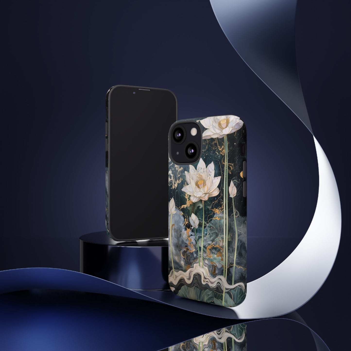 Lotus Floral Zen Art Phone Case