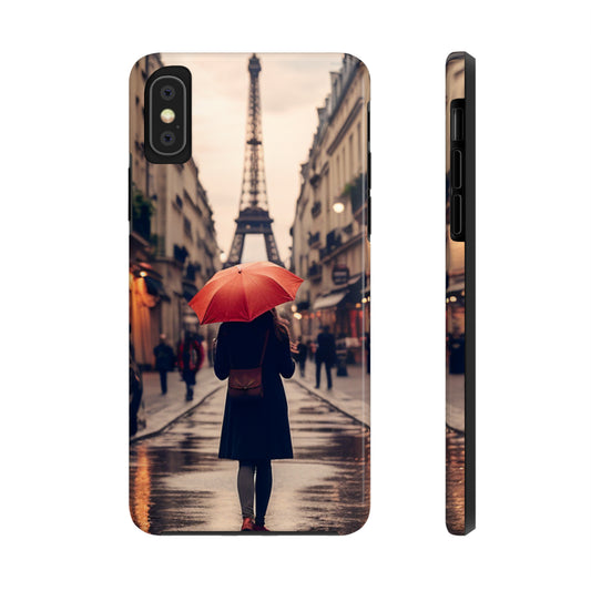 Rainy Day in Downtown Paris iPhone Case