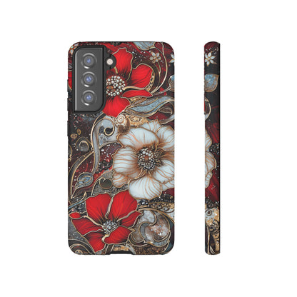 Stained Glass Floral Paisley Explosion Phone Case