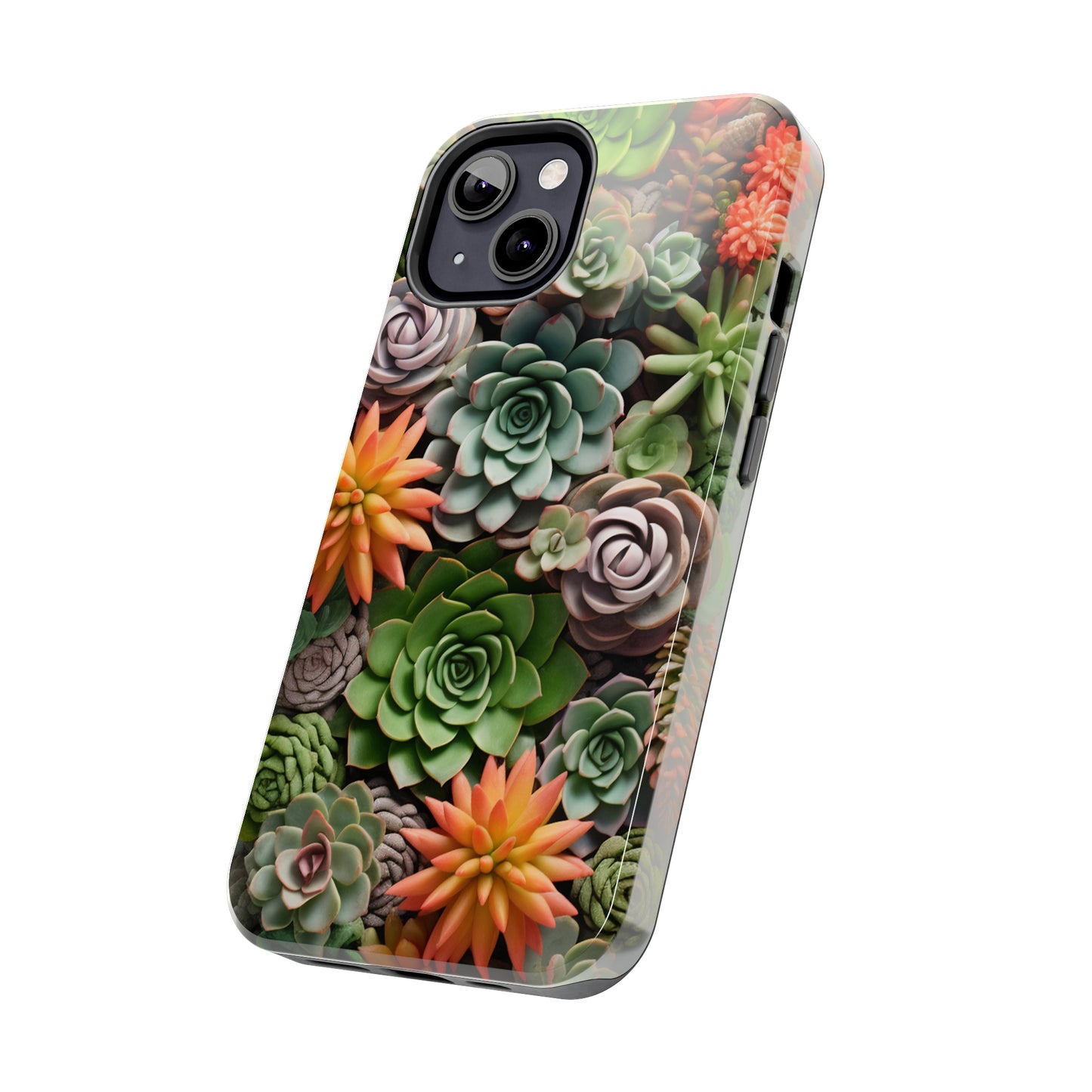 Succulent Desert Cactus Floral iPhone Case | Embrace the Beauty of Arid Elegance