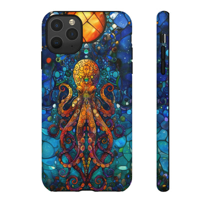 Octopus Stained Glass Undersea Magic Phone Case